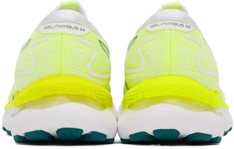 Asics Green Gel-Nimbus 24 White/Velvet Pine (1012B201.102)
