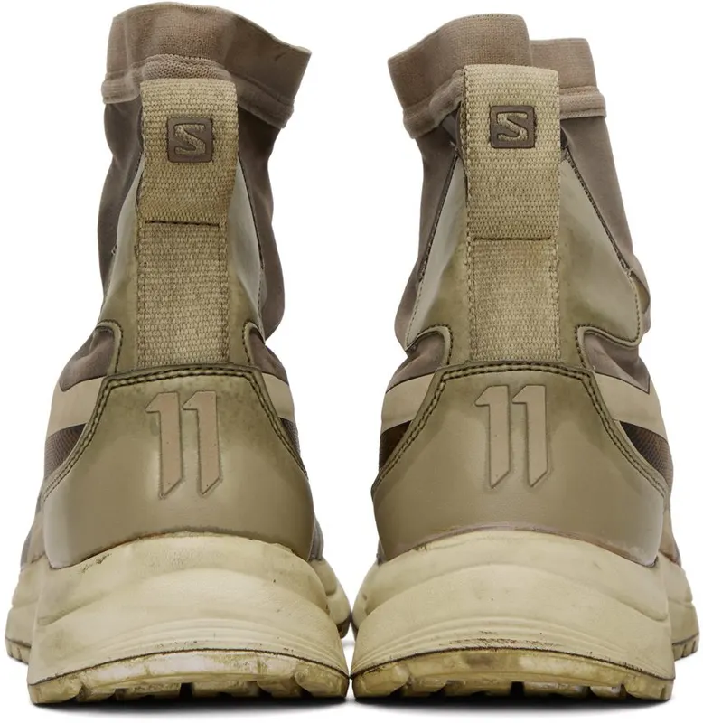 11 by Boris Bidjan Saberi Green Salomon Edition Bamba 2 High WEHR GRÜN (253 11xS)