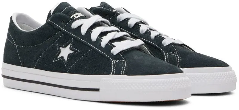 Converse Green Suede One Star Pro SEAWEED/BLACK/WHITE (171977C)