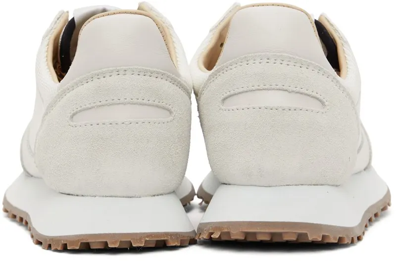 Spalwart Grey & Off-White Tempo Low Mesh Nappa White (51137500000)