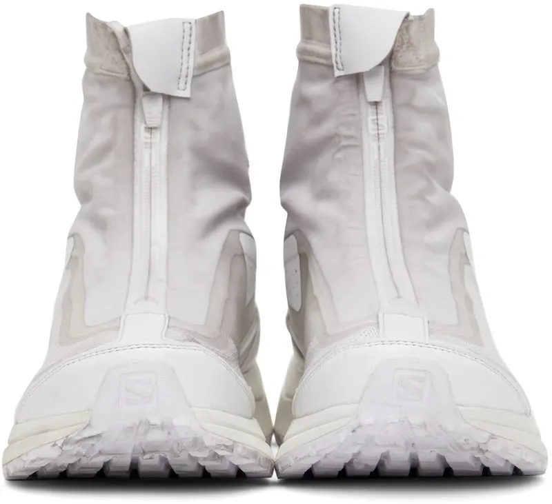 11 by Boris Bidjan Saberi Grey & White Salomon Edition Bamba 2 High ICE GREY (11xS 212)