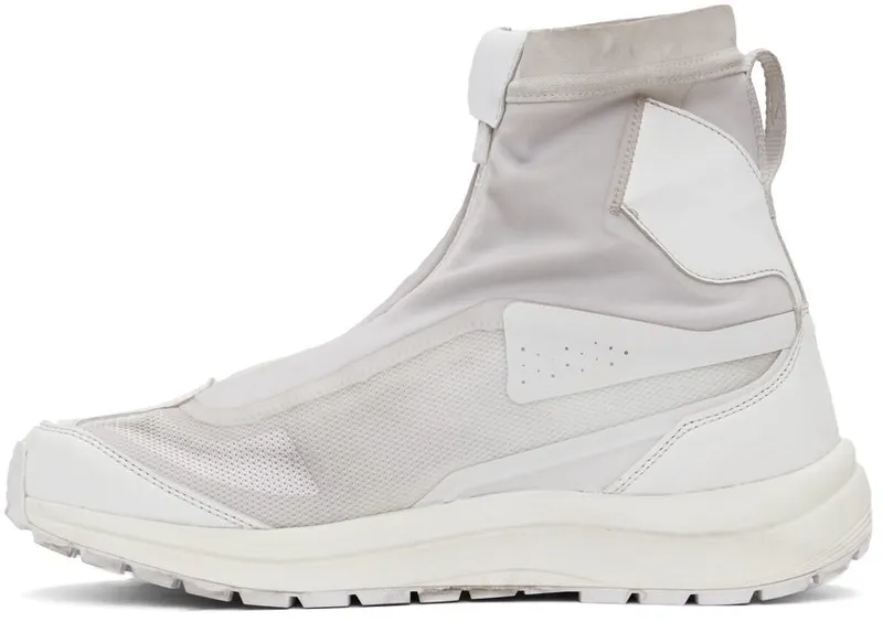 11 by Boris Bidjan Saberi Grey & White Salomon Edition Bamba 2 High ICE GREY (11xS 212)