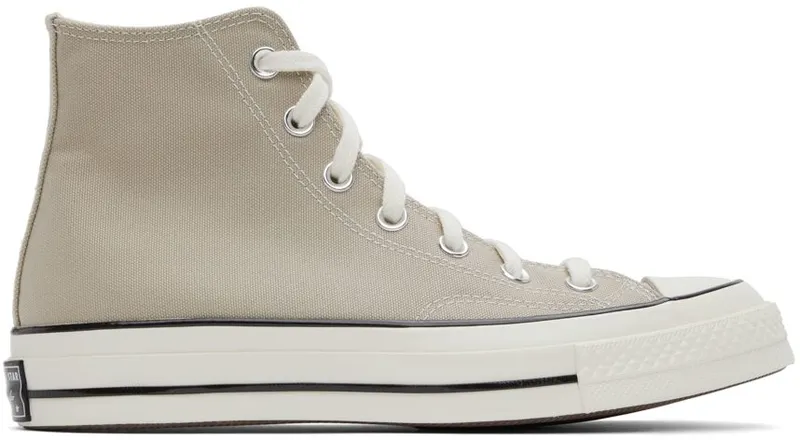 Converse Grey Chuck 70 High PAPYRUS/EGRET/BLACK (172677C)