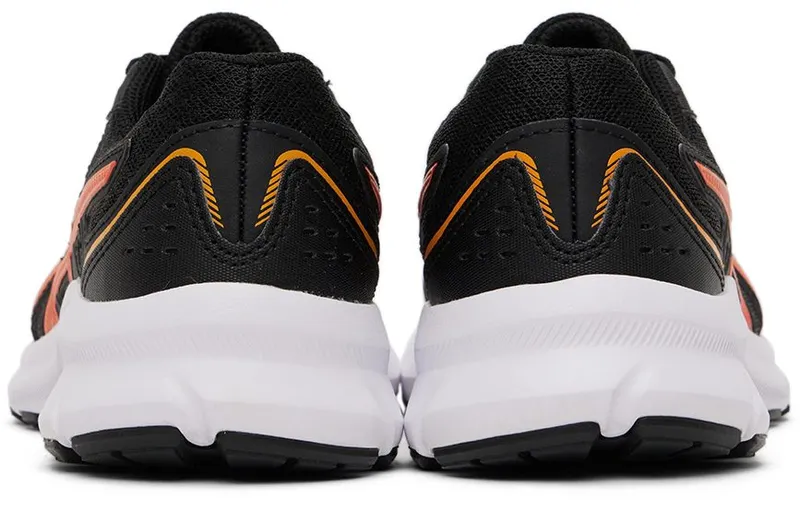 Asics Kids Black & Orange Jolt 3 Big Kids Black/Cherry Tomato (1014A203.011)