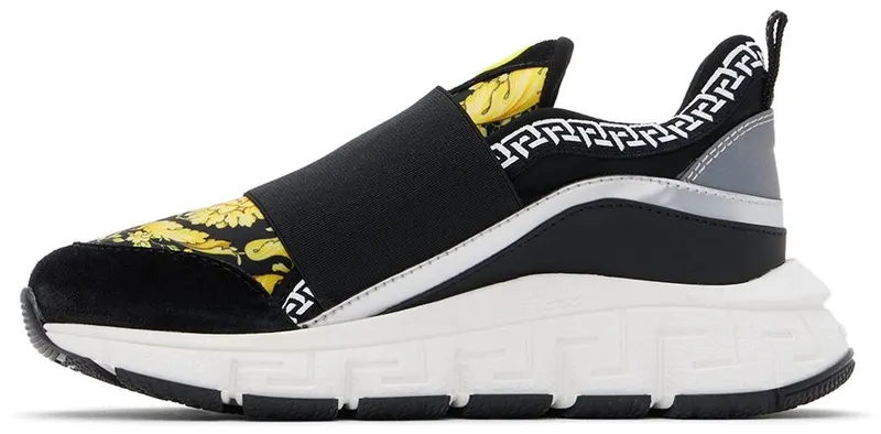 Versace Kids Black & Yellow Barocco Trigreca 5B750 (1006779_1A04862_5B750)