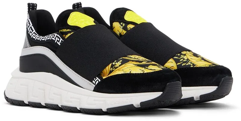 Versace Kids Black & Yellow Barocco Trigreca 5B750 (1006779_1A04862_5B750)