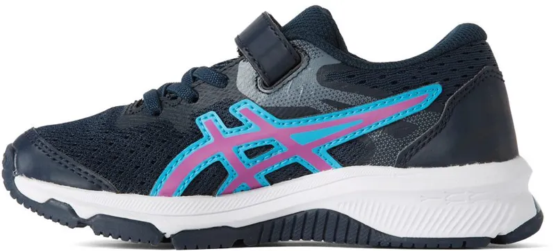 Asics Kids Navy & Purple GT-1000 10 PS French Blue/Digital (1014A191.407)