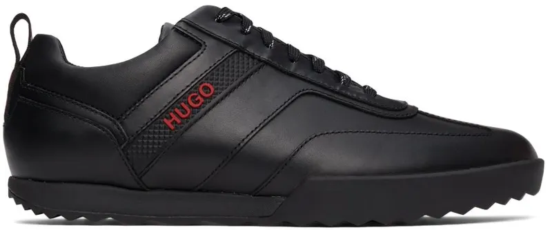 Hugo Leather Matrix Low Top 1 BLACK (50414647)