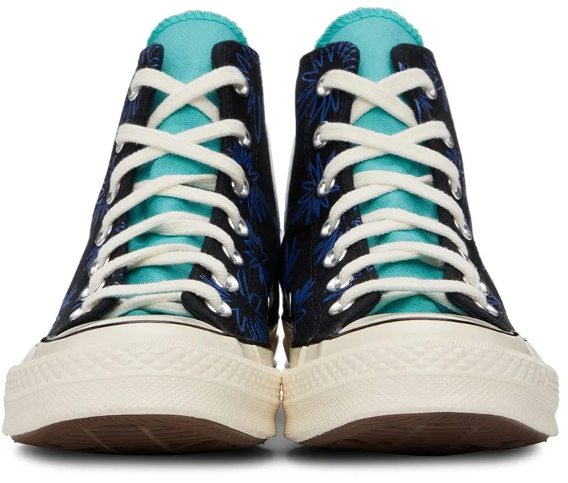 Converse Multicolor Chuck 70 Sunny Floral BLACK/WASHED TEAL/GA (172824C)