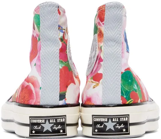 Converse Multicolor Floral Chuck 70 High PINK/GRAVEL (170516C)