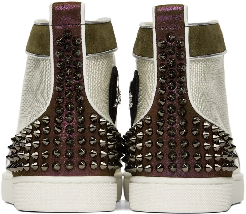 Christian Louboutin Multicolor Lou Spikes 2 CMA3 VERSION MULTI (3220711)