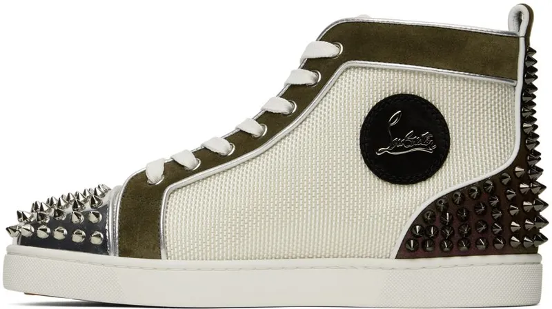 Christian Louboutin Multicolor Lou Spikes 2 CMA3 VERSION MULTI (3220711)
