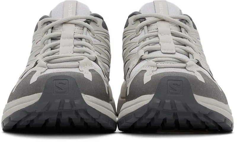 Salomon Off-White & Grey Odyssey Mid Advanced Quiet Shade/ Lunar R (415415)