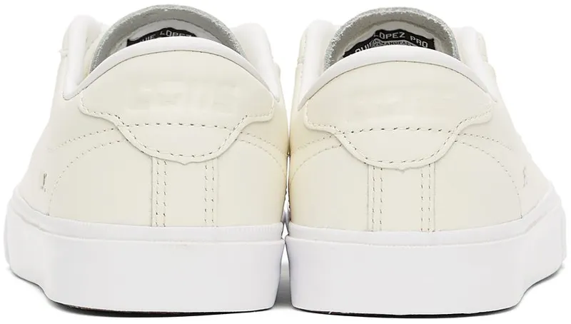 Converse Off-White Leather CONS Louie Lopez Pro OX EGRET/EGRET/WHITE (170500C)