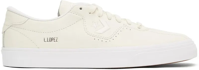 Converse Off-White Leather CONS Louie Lopez Pro OX EGRET/EGRET/WHITE (170500C)