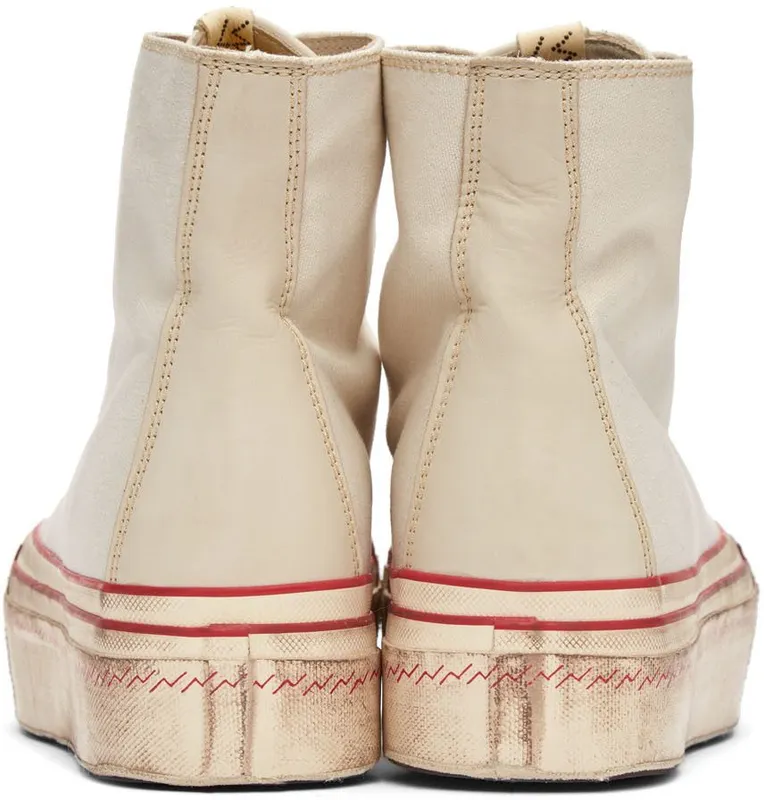 Visvim Off-White Skagway Hi G.Pattern IVORY (121201001002)