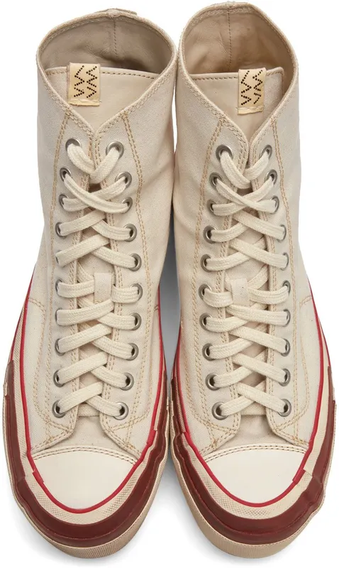 Visvim Off-White Skagway Hi G.Pattern IVORY (121201001002)