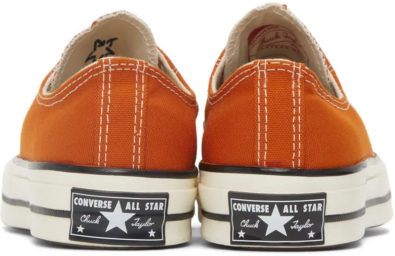 Converse Orange Vintage Chuck 70 Low Fire Pit/Egret (171479C)