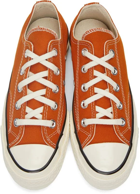 Converse Orange Vintage Chuck 70 Low Fire Pit/Egret (171479C)