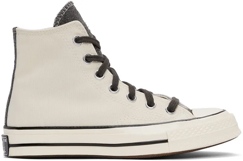 Converse SSENSE Exclusive Off-White & Grey Chuck 70 Hi Turbulence (171863C)