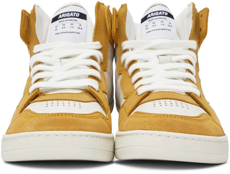 Axel Arigato SSENSE Exclusive Yellow Ace Hi MUSTARD (41022)