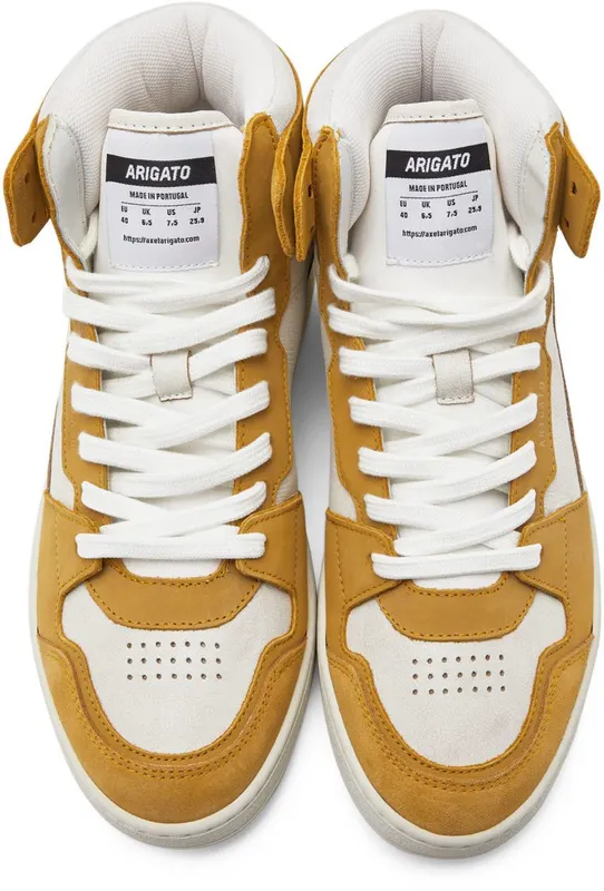 Axel Arigato SSENSE Exclusive Yellow Ace Hi MUSTARD (41022)