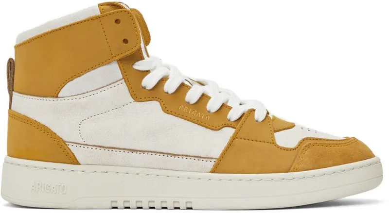 Axel Arigato SSENSE Exclusive Yellow Ace Hi MUSTARD (41022)