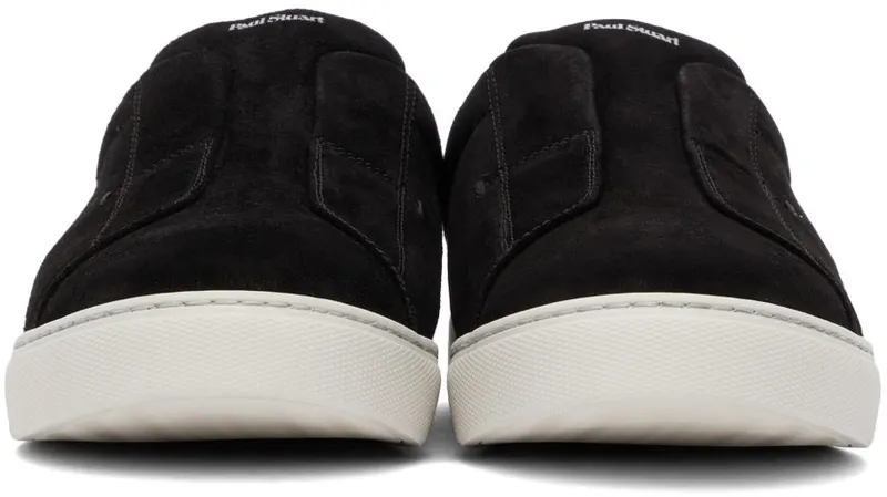 Paul Stuart Suede Slide BLACK (4552CBSU181)