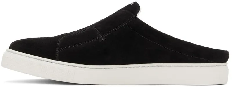 Paul Stuart Suede Slide BLACK (4552CBSU181)