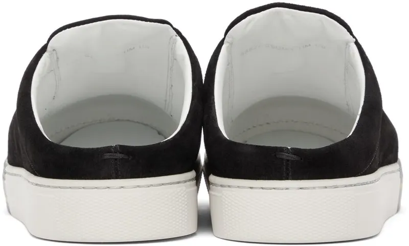 Paul Stuart Suede Slide BLACK (4552CBSU181)