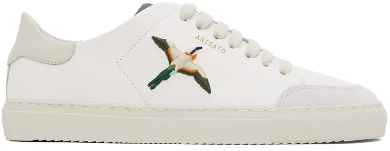 Axel Arigato White & Beige Clean 90 Triple Bee Bird WHITE/CREMINO (28666)