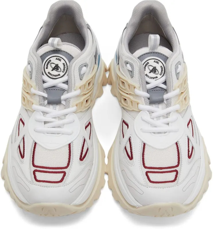 Axel Arigato White & Beige Marathon R-Tic WHITE/LT GREY (33107)