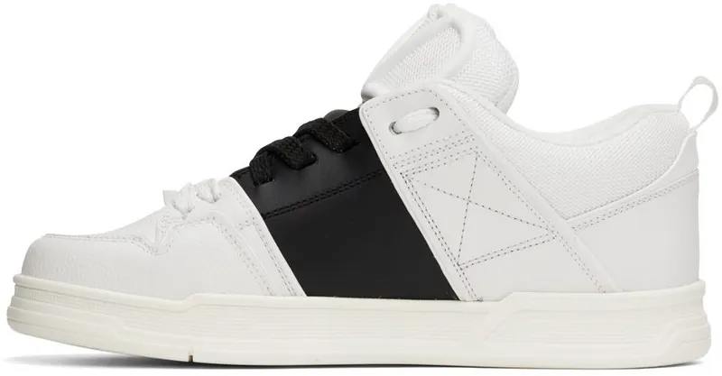 Valentino Garavani White & Black Open Skate A01 Bianco-Nero/Bian (1W2S0FB1YPB)