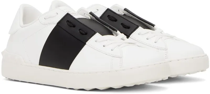 Valentino Garavani White & Black Open A01 BIANCO/NERO/BIAN (1Y0S0830BLU)