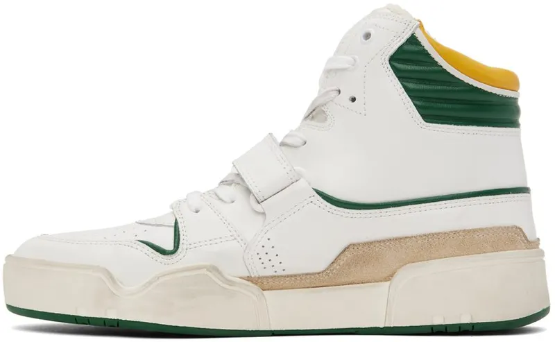 Isabel Marant White & Green Alseeh YWGN YELLOW/GREEN (22ABK0605-22A001N)