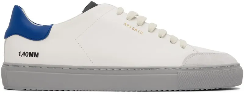 Axel Arigato White & Green Clean 90 Triple WHITE/GREEN/GREY/CRE (27567)