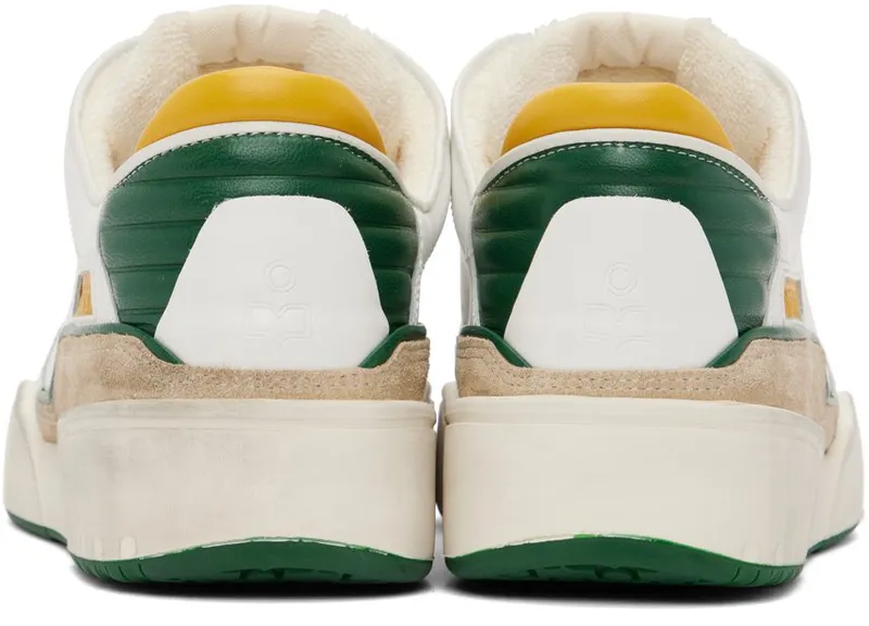 Isabel Marant White & Green Emreeh YWGN YELLOW/GREEN (22ABK0606-22A001N)