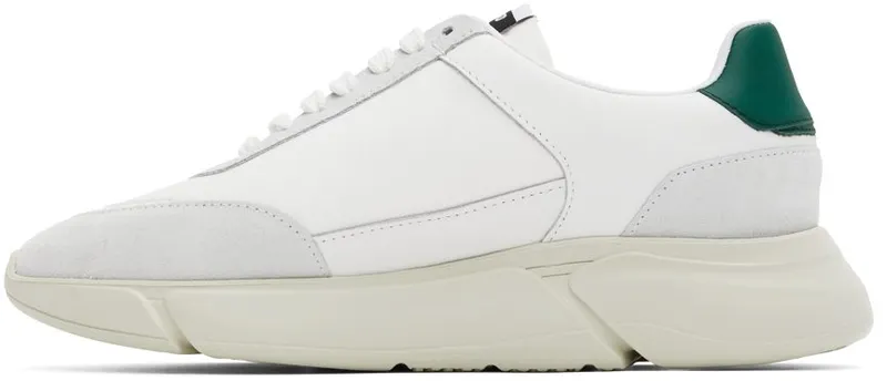 Axel Arigato White & Green Genesis Stripe Bee Bird White/Green (35092)