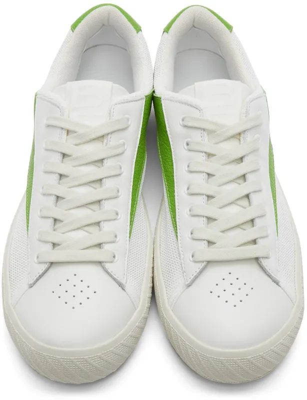 BY FAR White & Green Rodina WPC White/Pistachio (21FWROAKWPCGRL)