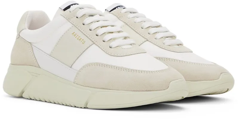 Axel Arigato White & Grey Genesis Vintage Runner White/Cremino (35079)