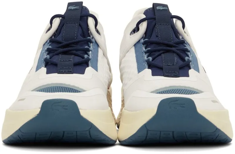 Lacoste White & Navy Court-Drive WHT/NVY 042 (42SMA0044)