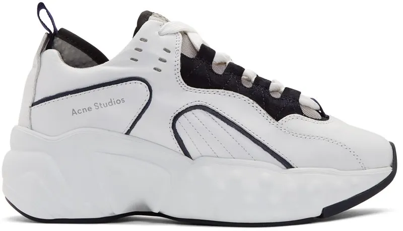 Acne Studios White & Navy Manhattan White/Navy (1EZ173-)