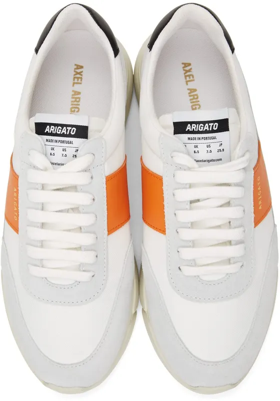 Axel Arigato White & Orange Genesis Vintage WHITE/ORANG (35052)