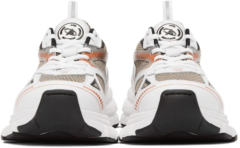 Axel Arigato White & Orange Marathon HD White/Black/Orange (33013)