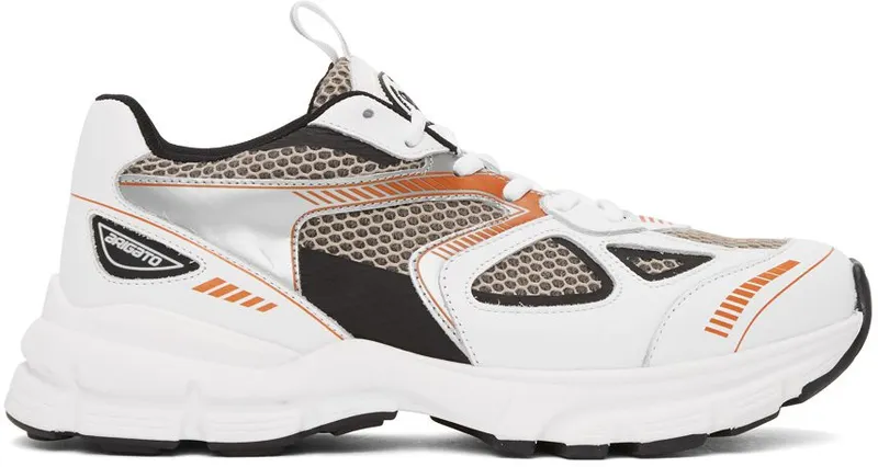 Axel Arigato White & Orange Marathon HD White/Black/Orange (33013)