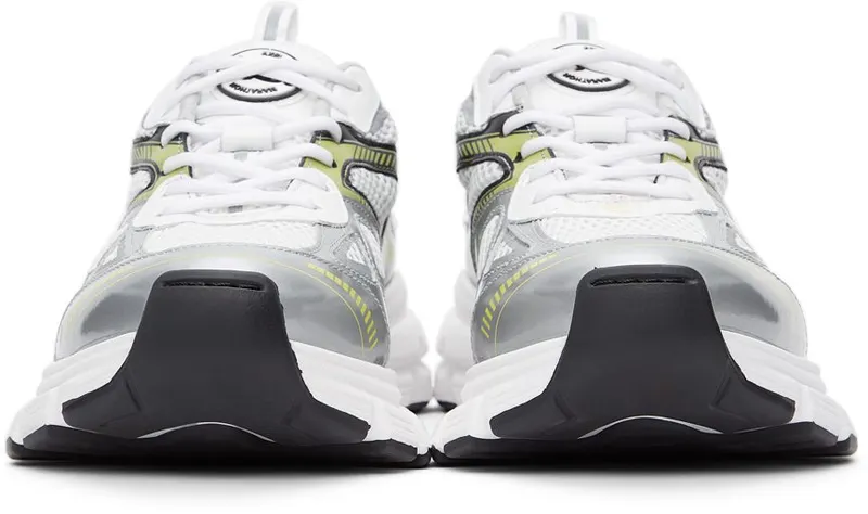 Axel Arigato White & Silver Marathon SILVER/YEL (33067)