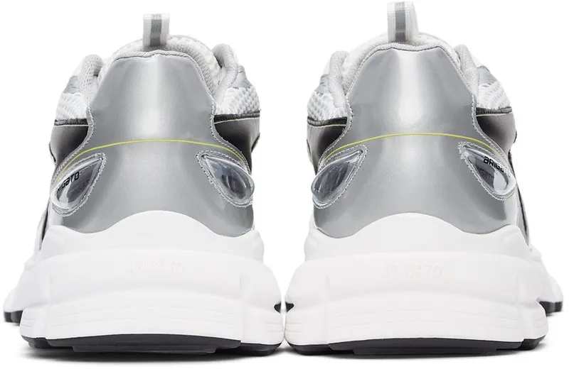 Axel Arigato White & Silver Marathon SILVER/YEL (33067)