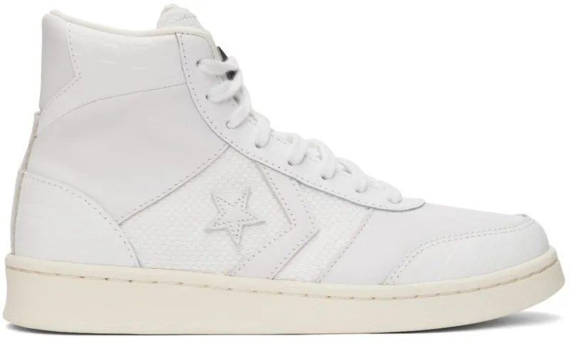 Converse White Croc Pro Sport Hi WTE/WTE/EGRET (170902C)