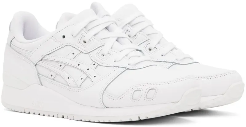 Asics White Gel-Lyte III OG 100 WHITE/WHITE (1201A257)