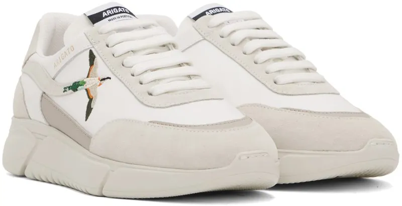 Axel Arigato White Genesis Stripe Bee Bird WHITE/BEIGE (35076)